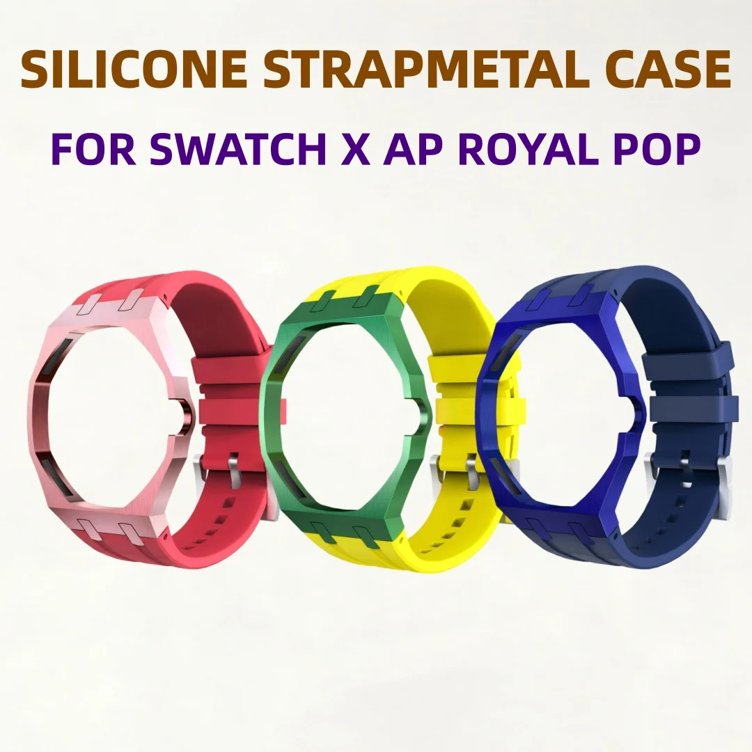 Luxury Watch Ap - Luxury Stainless Steel Bezel Case &