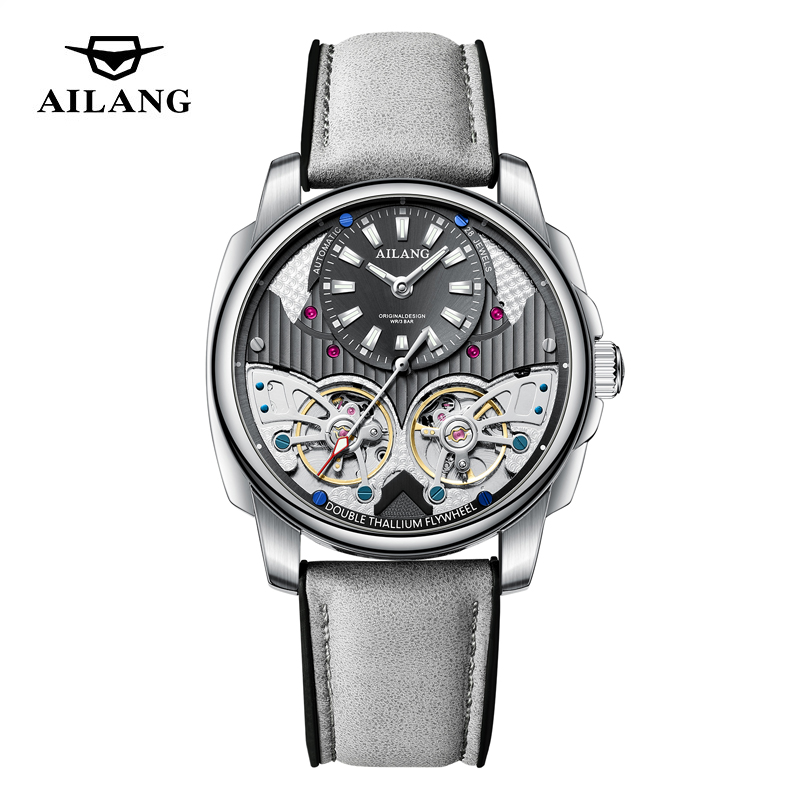 Tourbillon Movement Watch - AILANG Double Tourbillon Series Luxury Mechanical