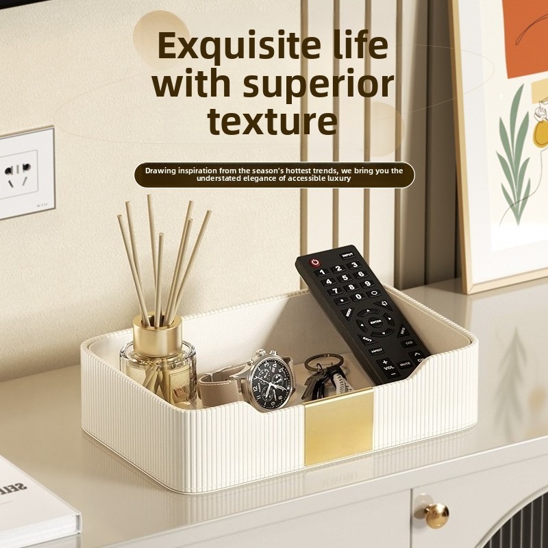 PU Leather Desk Tray - Multi-L - Luxury Watch Levels 评论和价格