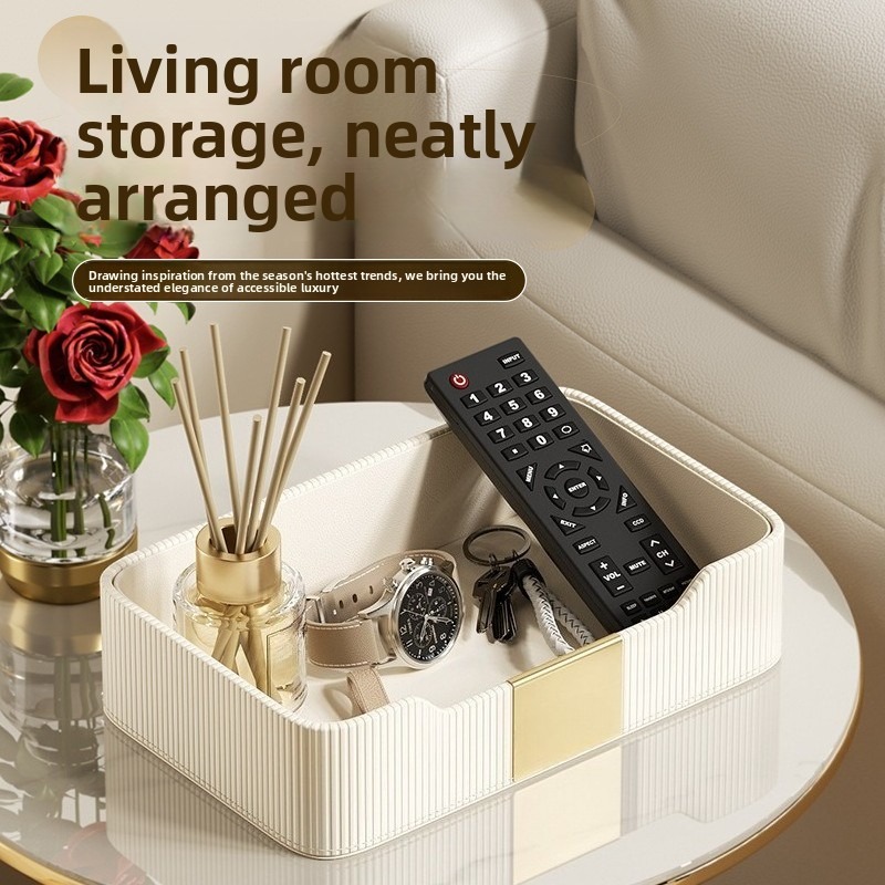 PU Leather Desk Tray - Multi-L - Luxury Watch Levels 评论和价格