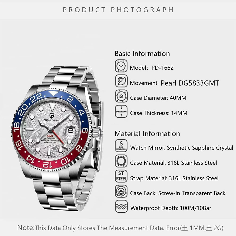 Reloj Hombre PAGANI DESIGN New - Luxury Watch La 评论和价格