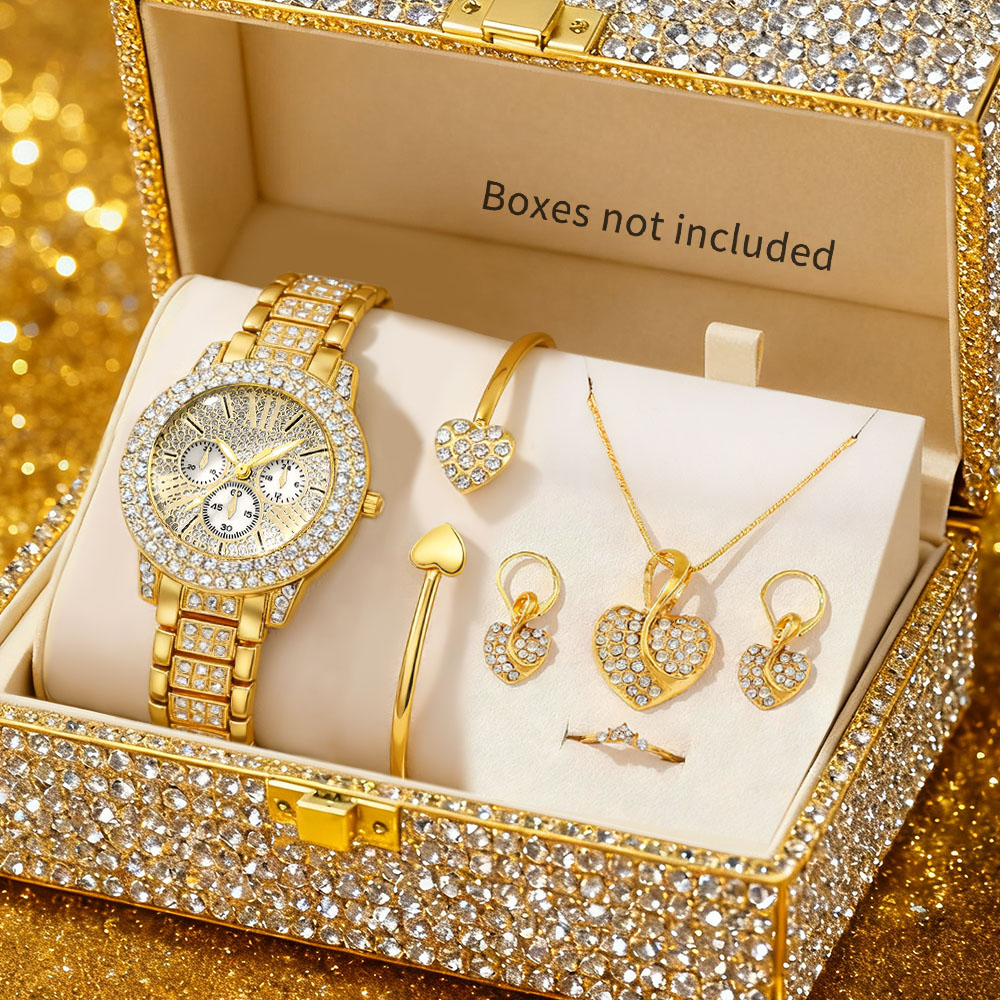 Women's Quartz Watch Gold Luxu - Luxury Watch Gold 评论和价格