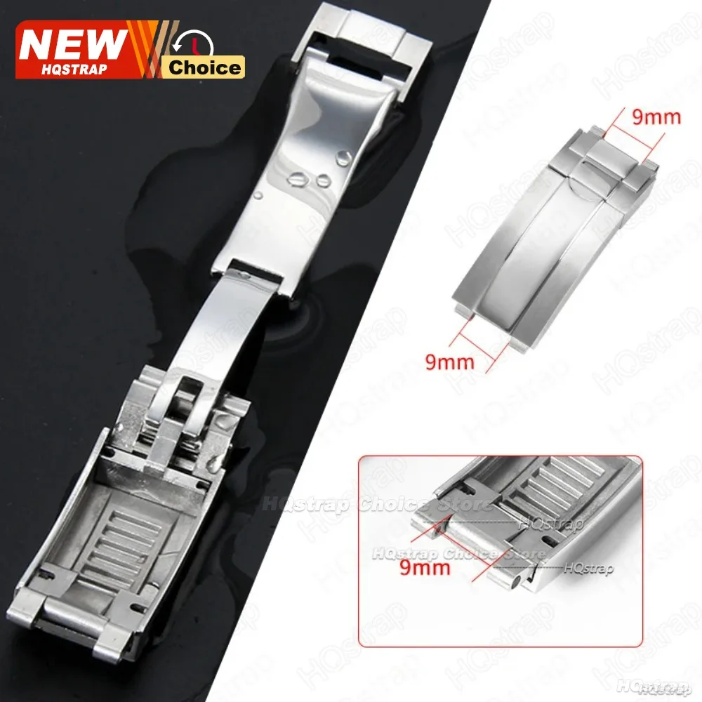 9mmx9mm Folding Buckle for Rol - Luxury Watch Gold 评论和价格