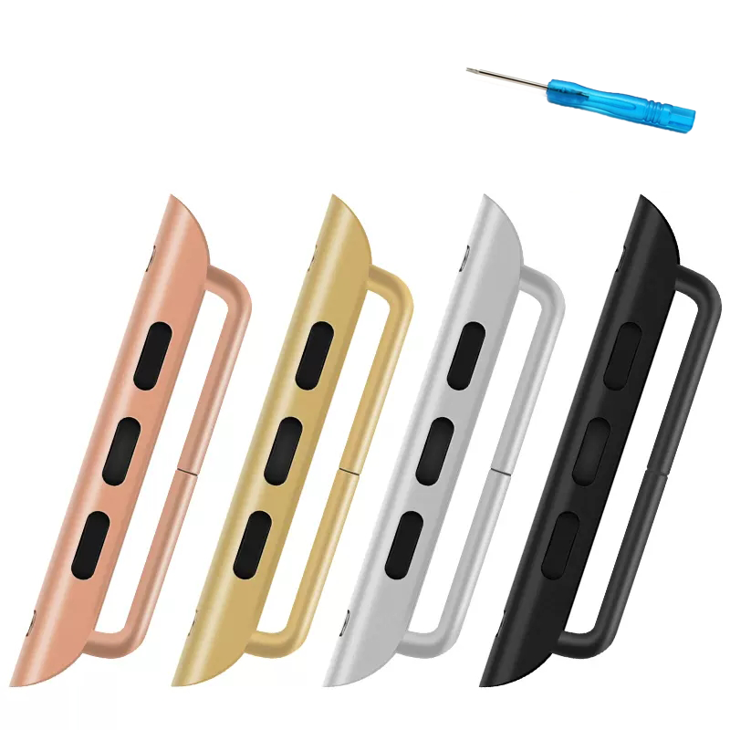 2pcs Connector Adapter for App - Luxury Watch Apple Bands 评论和价格