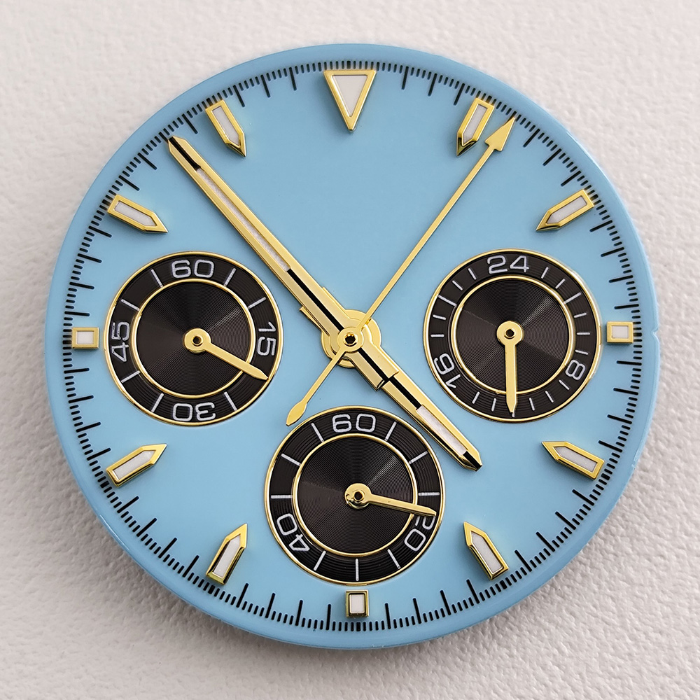 New VK63 dial enamel lake blue - Cloisonne Enamel Dial 评论和价格