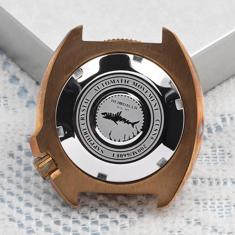 HEIMDALLR CUSN8 Bronze Turtle  - Bronze Case Watch 评论和价格