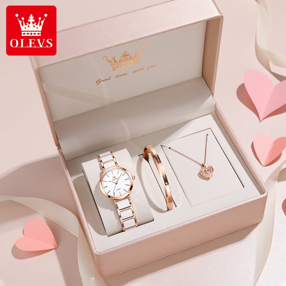 OLEVS Women Watch 5877 Luxury  - Luxury Watches 评论和价格