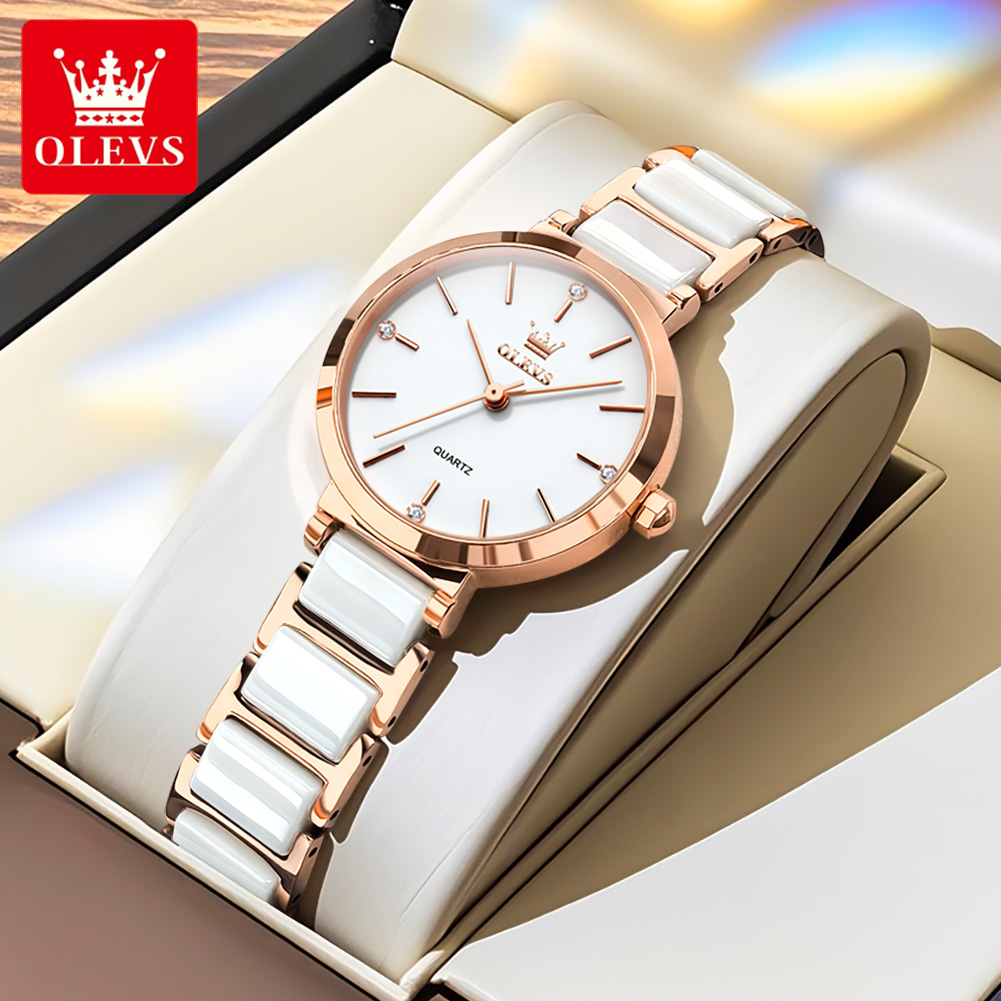 OLEVS Women Watch 5877 Luxury  - Luxury Watches 评论和价格
