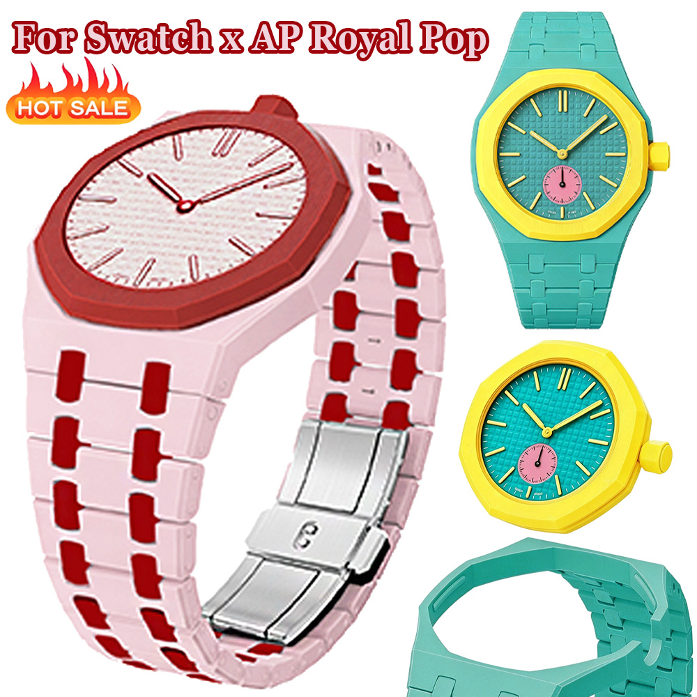 Bioceramic Case+Strap For Swat - Luxury Watch Ap 评论和价格