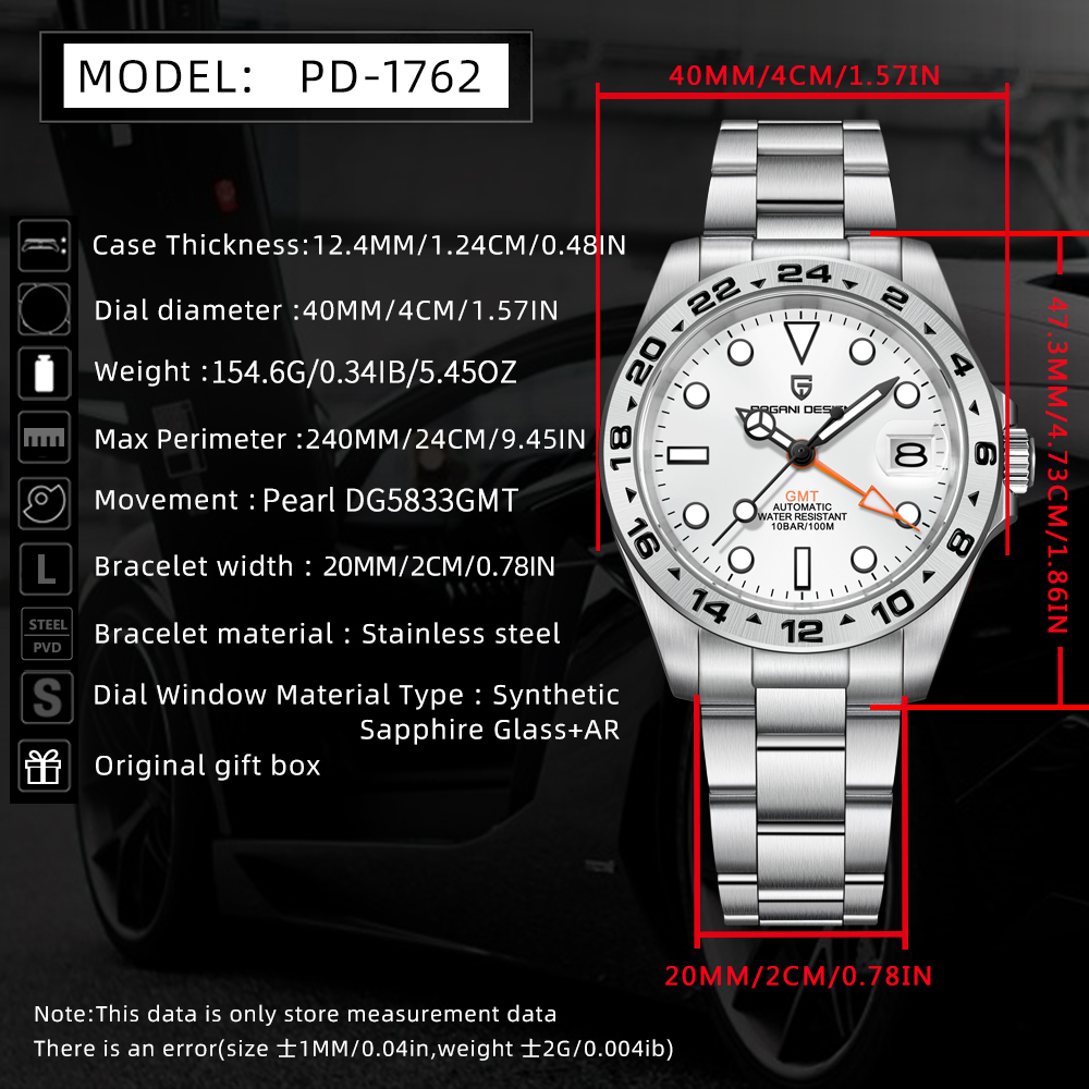 2026 new PAGANI DESIGN DG5833  - Luxury Watch La 评论和价格