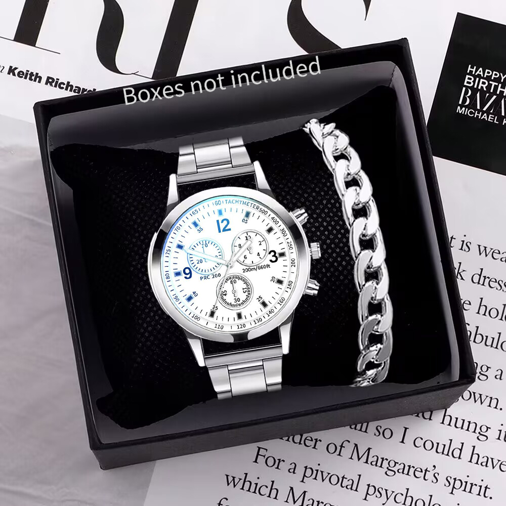 1/2PCS Men Business Watches Fa - Luxury Watch Ap 评论和价格