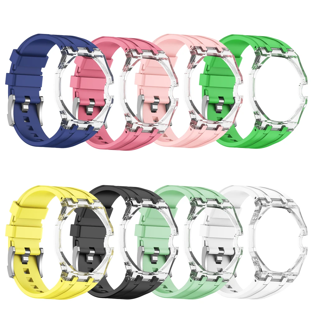 Liquid Silicone Band+Transpare - Luxury Watch Ap 评论和价格