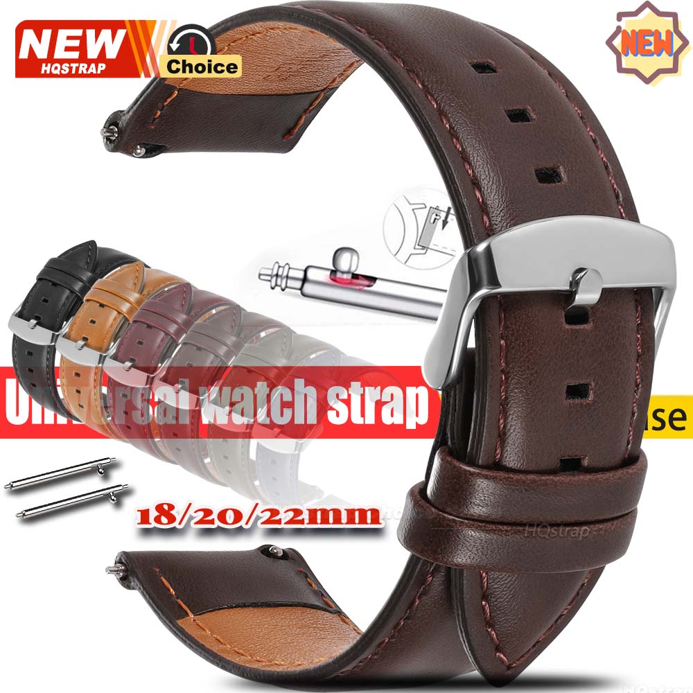 New 18/20/22/24mm Black Brown  - Luxury Watch Class 评论和价格