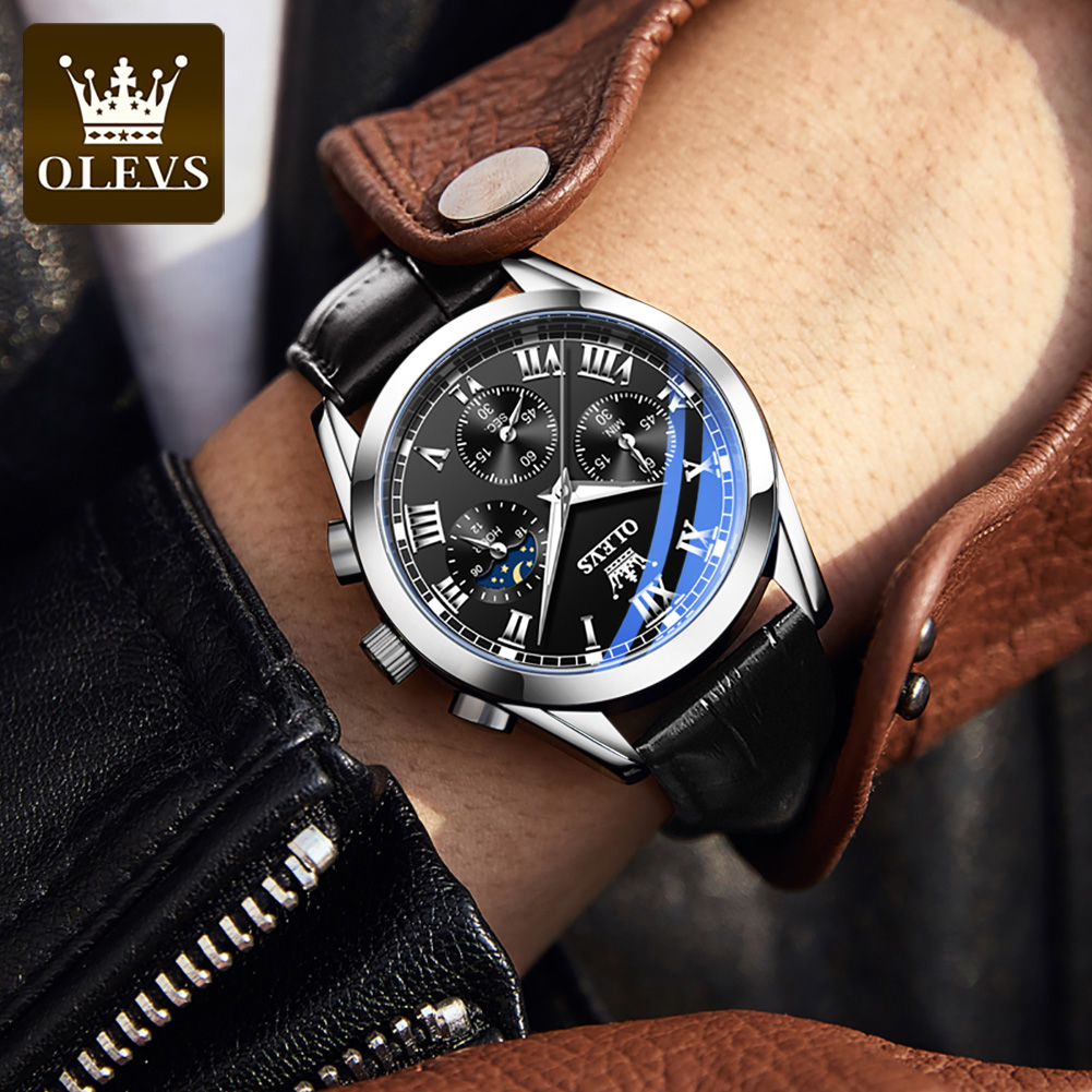 OLEVS 2871 Top Brand Men's Qua - Omega Watch Constellation 评论和价格