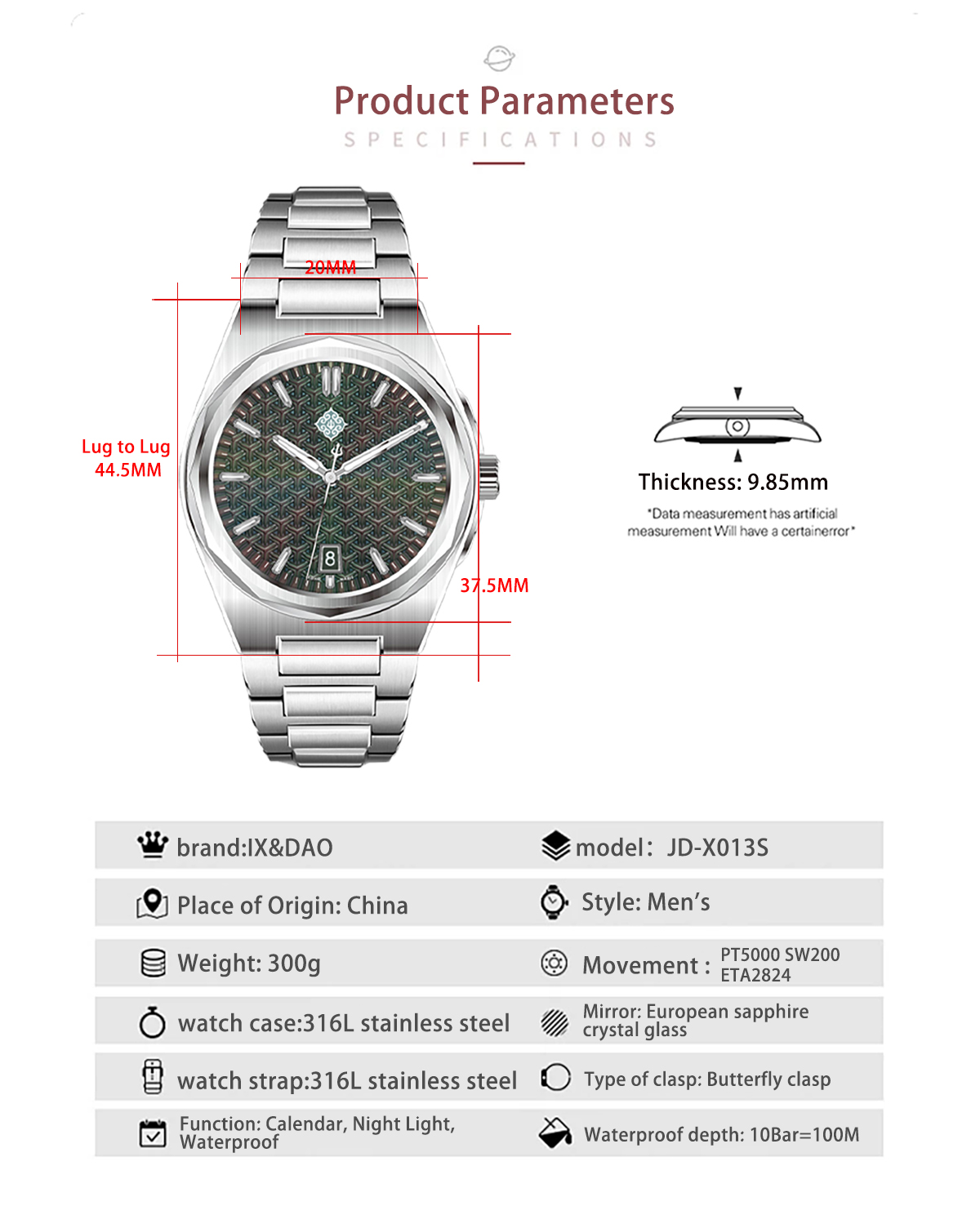 IX&DAO 2026 New Warrior 37mm M - Omega Watch Constellation 评论和价格