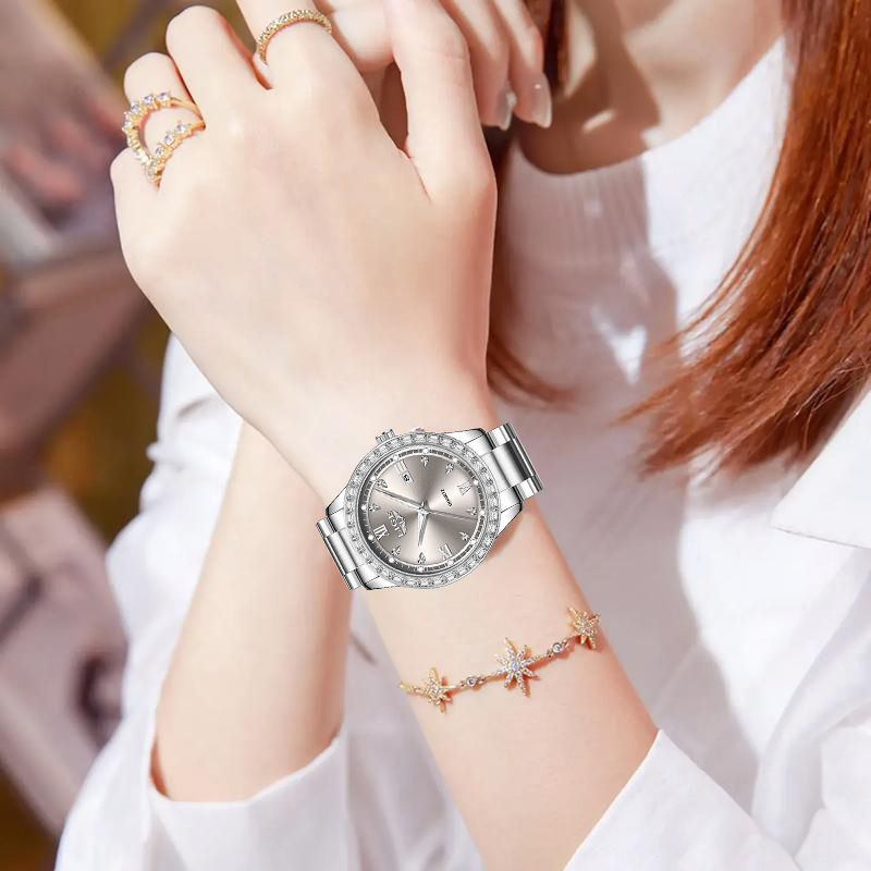 LIGE Quartz Wristwatch 2026 Lu - Luxury Watch Uk 评论和价格