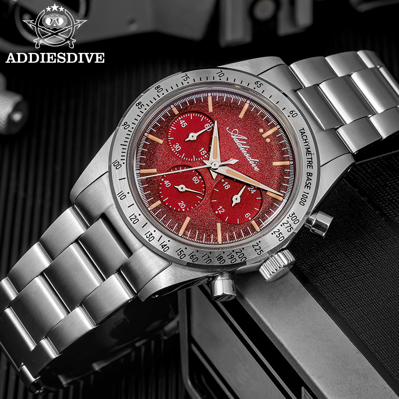 ADDIESDIVE AD2552 Chronograph  - Luxury Watch Levels 评论和价格