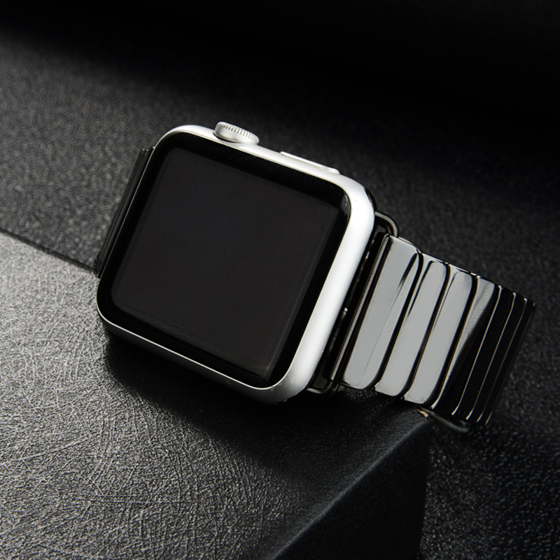 Ceramic Link bracelet for Appl - Luxury Watch Apple Bands 评论和价格