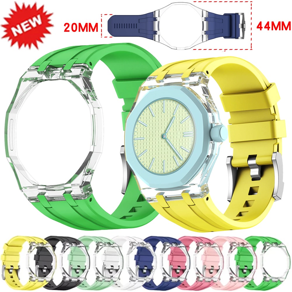 Transparent Case+Liquid Silico - Luxury Watch Ap 评论和价格