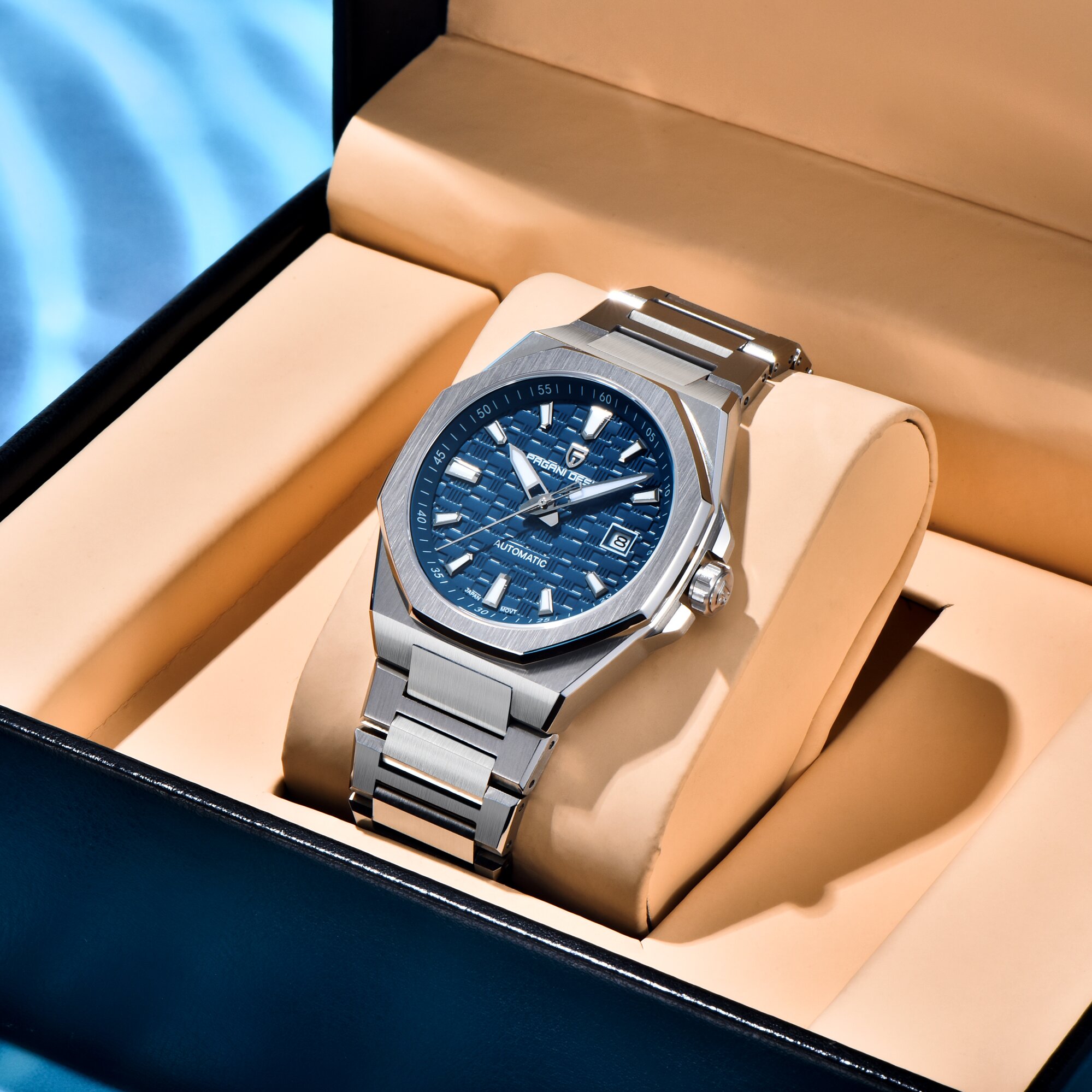 PAGANI DESIGN Mens Mechanical  - Luxury Watch Levels 评论和价格