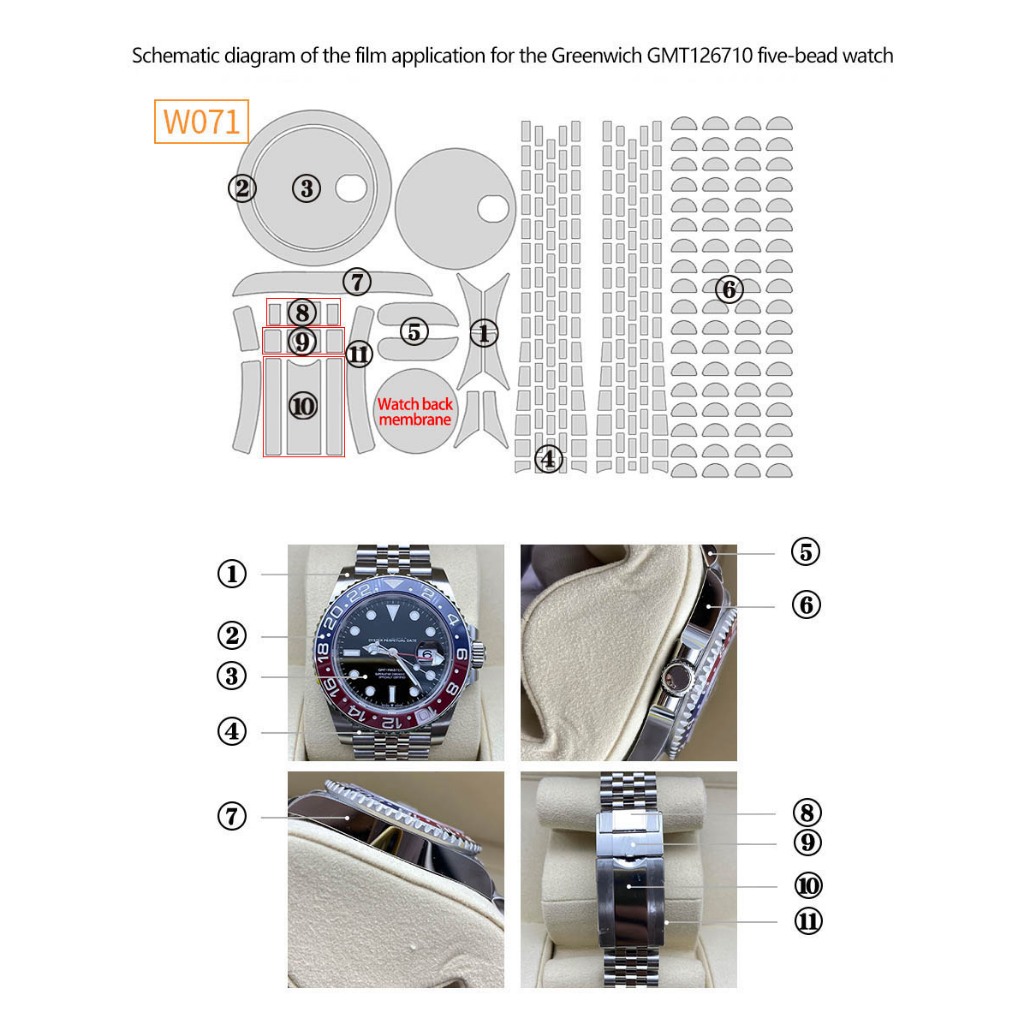 Watch Film for Rolex GMT-Maste - Luxury Watch Gold 评论和价格