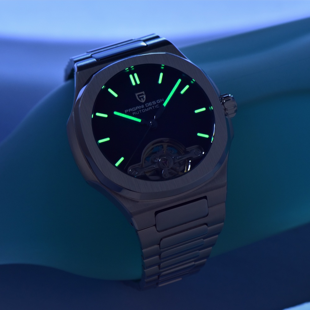 PAGANI DESIGN New Mechanical H - Tourbillon Movement Watch 评论和价格