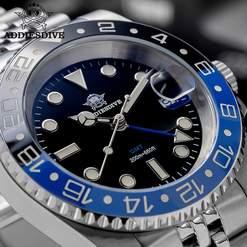 ADDIESDIVE Men's GMT Watch AD2 - Luxury Watch La 评论和价格