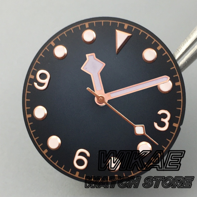29mm Gradient Dial Vintage Bla - Bronze Case Watch 评论和价格