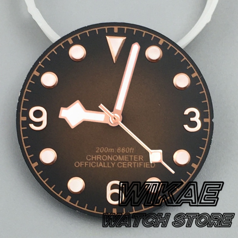 29mm Gradient Dial Vintage Bla - Bronze Case Watch 评论和价格