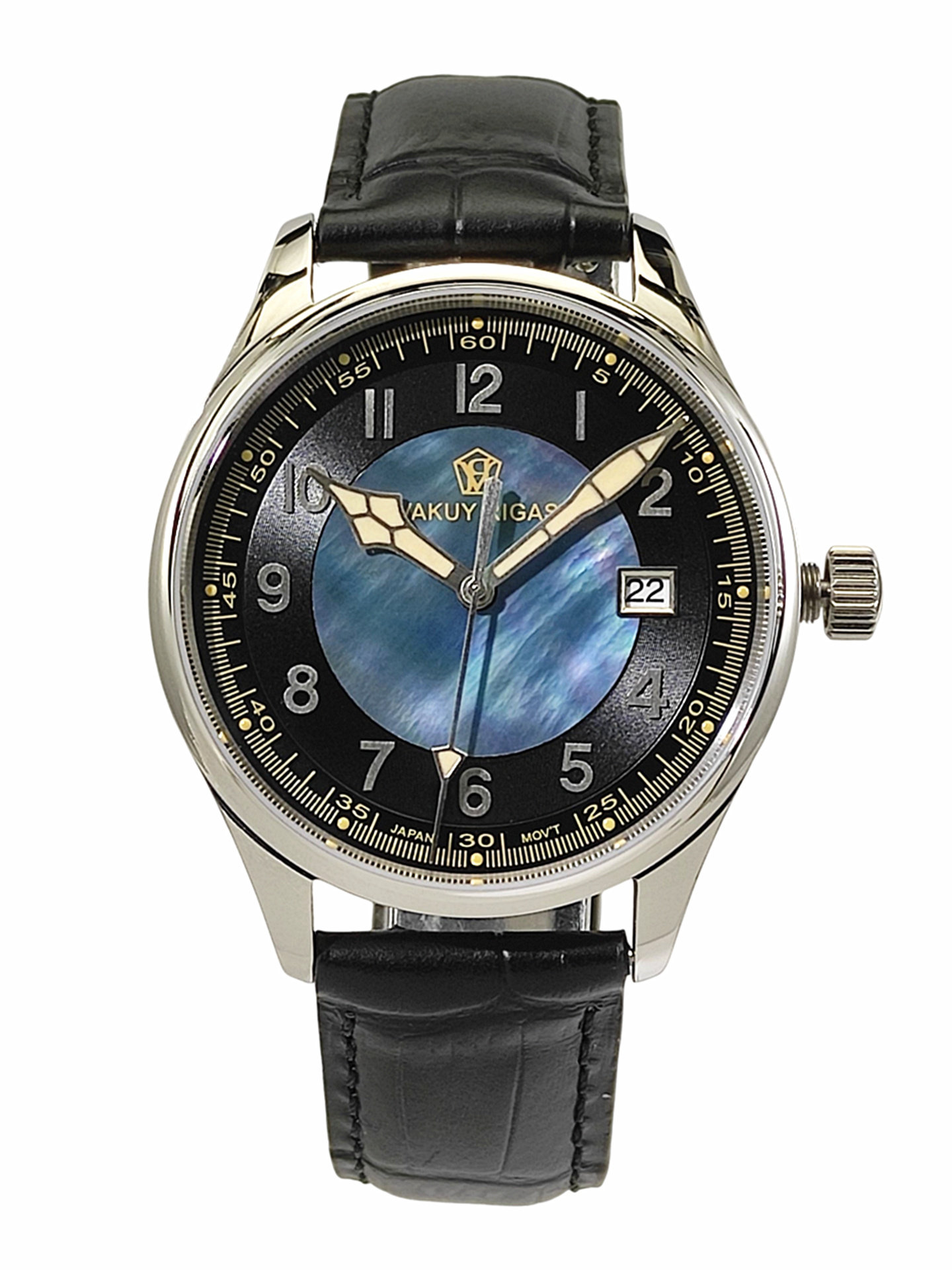 Vakuy 40MM Men's Automatic Mec - Guilloché Dial Watch 评论和价格