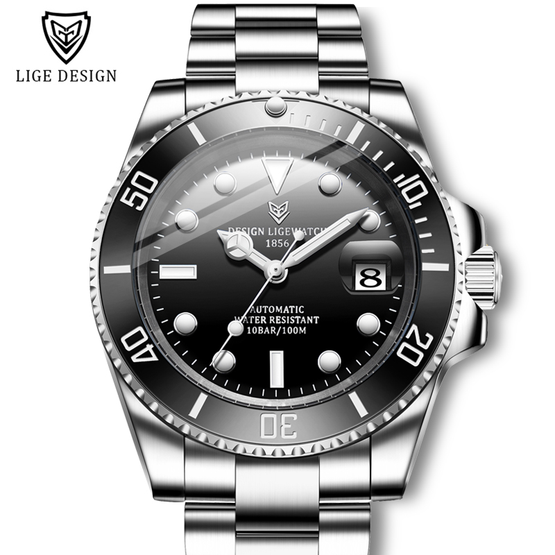 2025 LIGE Watch Men Automatic  - Tourbillon Movement Watch 评论和价格