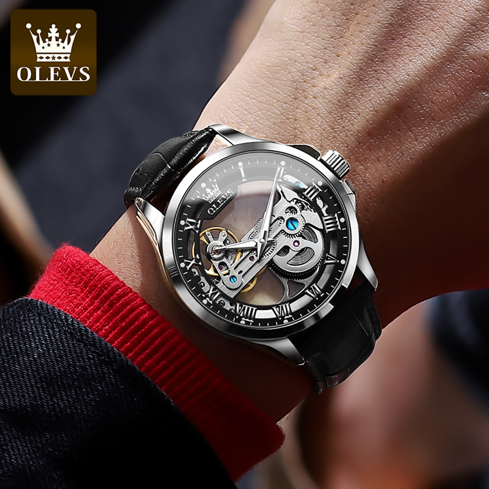 OLEVS 6661 Automatic Watch for - Omega Watch Constellation 评论和价格