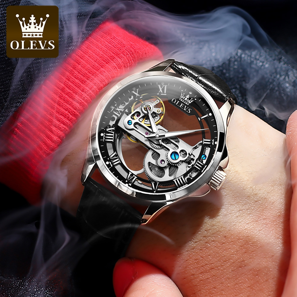 OLEVS 6661 Automatic Watch for - Omega Watch Constellation 评论和价格