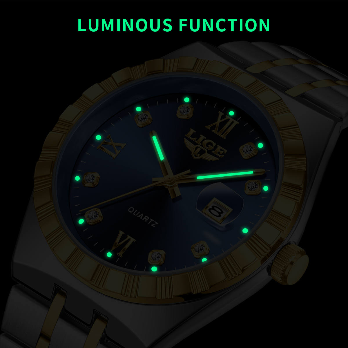 LIGE Business Men Watches Top  - Luxury Watch Uk 评论和价格