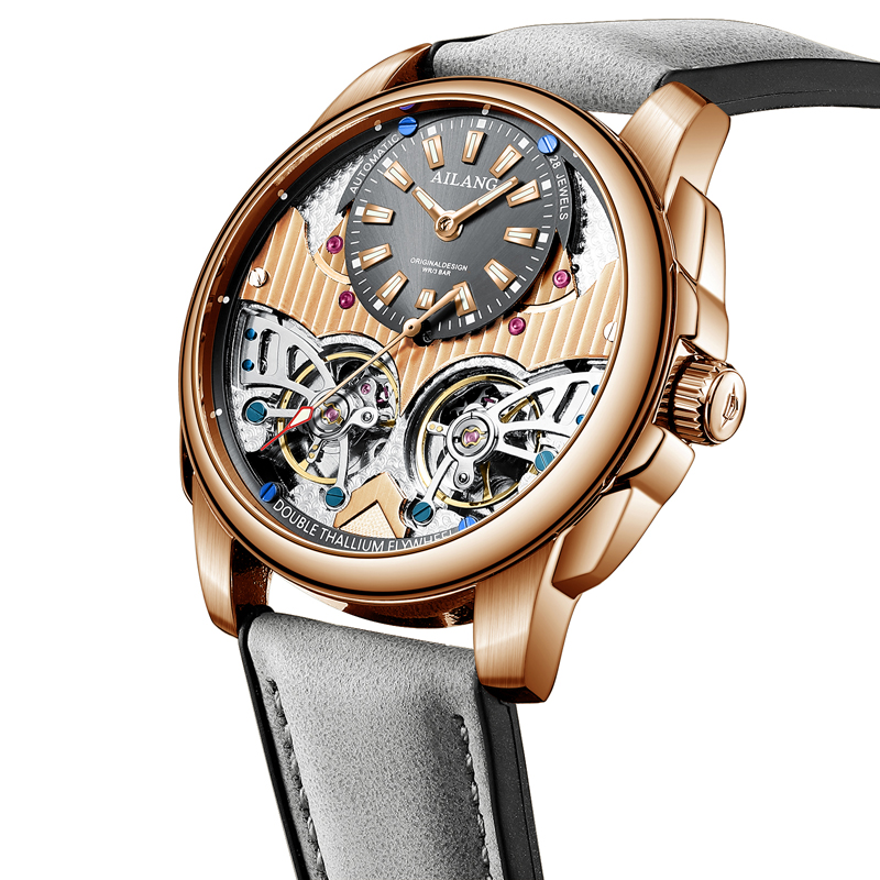AILANG Automatic Mechanical Wa - Tourbillon Movement Watch 评论和价格